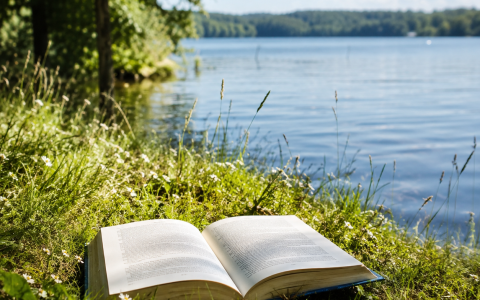 Symbolbild: Buch in Wiese am See